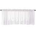 thumbnail image 2 of Meitianfacai Woven Textured Valance for Bathroom Water Repellent Window Covering, 2 of 2