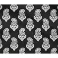 thumbnail image 5 of oneOone Cotton Flex Black Fabric Block Sewing Craft Projects Fabric Prints By Yard 40 Inch Wide, 5 of 5