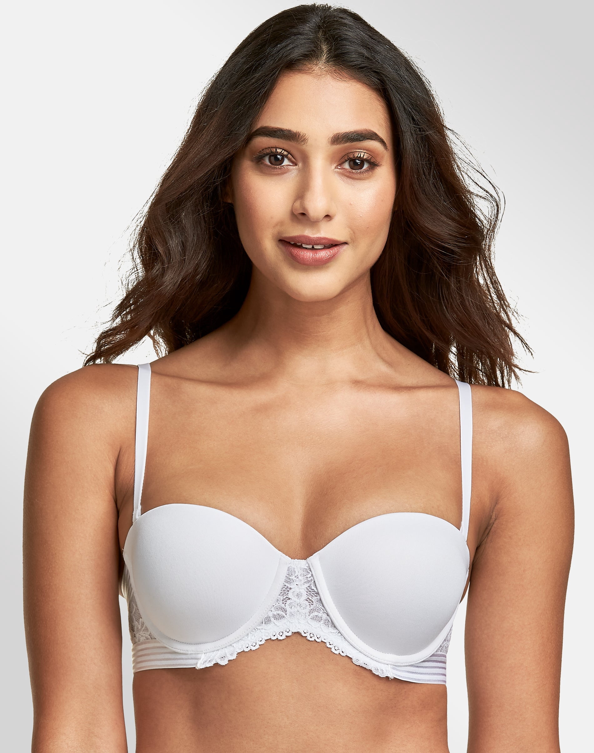 Maidenform Womens Essential Multiway Push-Up Bra, 40D, White