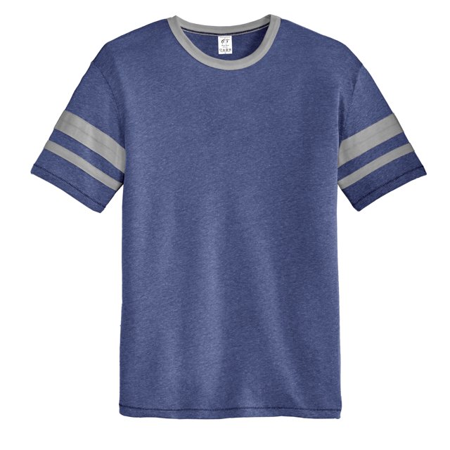 Gravity Threads Mens Sideline Vintage Tee - Vintage Royal/Smoke - X-Large