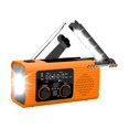 thumbnail image 2 of BELOVING Emergency Radio Compact Multifunctional Weather Radio for Home Hiking Indoor Orange, 2 of 10