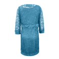 thumbnail image 4 of Robes pour la Mère de la Mariée pour Femmes Manches Longues Veste Longueur Genou, 4 of 6