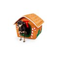 thumbnail image 1 of One Paw, Holiday Themed Bed for Small Dogs and Cats, Gingerbread House Design, 1 of 3