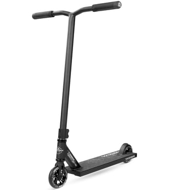 Trottinette pro freestyle pour enfants et ados 10+ – trottinette de tricks, hauteur fixe 33 po, roues 110 mm alliage, noir/argent – Madd Gear Carve Extreme