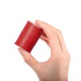 thumbnail image 4 of Unique Bargains Fil à Coudre en Cuir Ciré en Polyester Rouge, 98 Yards, 4 of 5