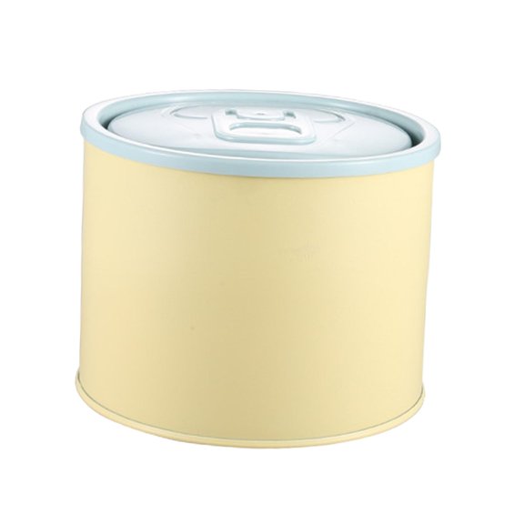 veasfak Countertop Garbage Can Cute Trash Organizer for Home Use Living Room Bedroom 1.8L