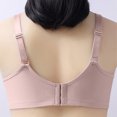 thumbnail image 4 of VEKDONE Woman's Back Buckle Thin Style Ventilate Large Size Bra Without Steel Rim Pink 42/95, 4 of 6