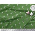 thumbnail image 3 of Soimoi Polyester Crepe Fabric Footprint,Cheese & Rat Kids Print Fabric by The Yard 52 Inch Wide, 3 of 3