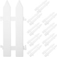 thumbnail image 1 of Miangastore 10Pcs Fence Solid Plastic Fencing DIY Delicate Garden Courtyard Lawn Guardrail, 1 of 9