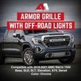 thumbnail image 2 of AMERICAN MODIFIED Grille w/Lights for 2019-2021 GMC Sierra 1500 Base, SLE, & SLT, 2 of 12