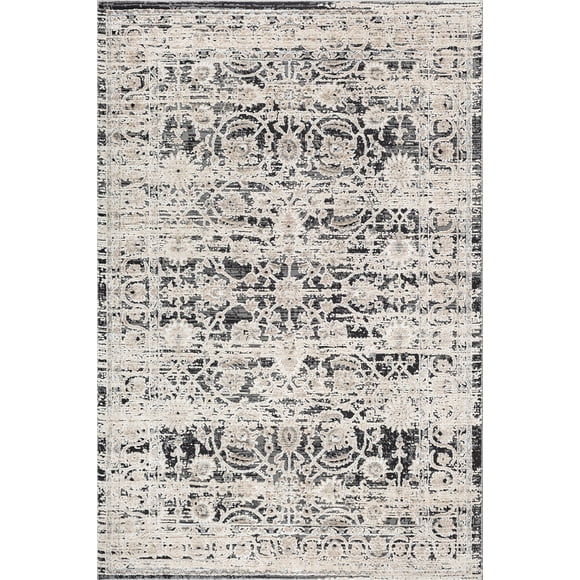 Mainstays Sarah Beige Area Rug, 5’ x 7’