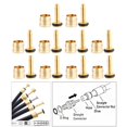 thumbnail image 4 of Olive Hose Olive Insert Bike Disc Brake Hose Insert, 10 Ensemble Hydraulic Disc Brake Hose Olive Connector Insert, for BH90 BH59 Replacement Part - 12.2x4.6mm, 4 of 8