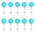 thumbnail image 1 of Leutsin Porte-Badge Rétractable 10 Pcs Porte-Badge Porte-Cartes d'Identité à Rouleau 10 Couleurs, 1 of 1