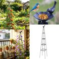 thumbnail image 1 of Planting Basket Gardening Flower Stand Assembly Climbing Vines Trellis Rust-Resistant Plastic Outdoor Plant Support Balcony, Gray, JKODE, 1 of 8