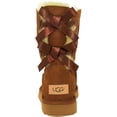 thumbnail image 3 of Ugg Women's Bailey Bow II Chestnut Ankle-High Suede Boot - 9M, 3 of 3