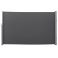 thumbnail image 1 of Outsunny 118" x 71" Retractable Side Awning Folding Privacy Screen Grey, 1 of 10