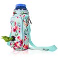 thumbnail image 1 of Made Easy Kit Water Bottle Carrier with Pocket for Dog Poop Waste Bags and Adjustable Padded Shoulder Strap, 1 of 1