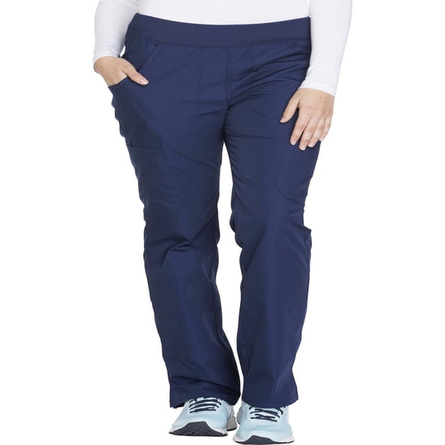 CHOK Workwear Originals Women‘s Scrubs Pant Mid Rise Straight Leg Pull-On Cargo WW210