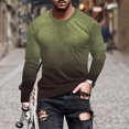 thumbnail image 1 of Meichang T-Shirt à Manches Longues pour Homme Grand, T-Shirts Graphiques pour Hommes Mode Urbaine à Imprimé 3D Illusion d'Optique, T-Shirts Mode à Col Rond Confortables à Manches Longues pour Hommes, 1 of 5