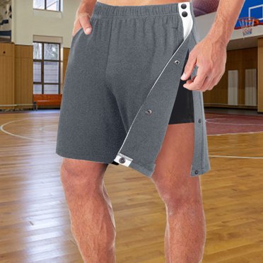 EQWLJWE Short de Sport Homme Hommes Décontracté Patchwork Poche Taille Élastique Boucle Latérale Droit Demi Short Pantalon Short de Sport Shorts pour Hommes Liquidation