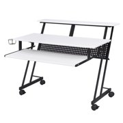 ACME 47" Accueil Bureau Mobilier Suitor Music Recording Studio Desk, Blanc