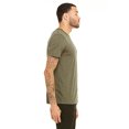 thumbnail image 3 of BELLA+CANVAS T-Shirt Jersey CVC pour Homme, TP, Olive Chiné, 3 of 3