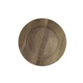 thumbnail image 1 of Holiday Time 13-Inch Faux Wood Charger, 1 of 1
