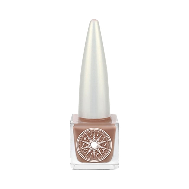 Water Based Nail Polish Micro Glue Quick Drying Non Baking Durable Non Peelable Student Sequins Fine Flash Manicure Set 7.5ml