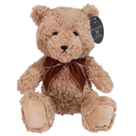 Fraiche Holiday Collection Vintage Bear, 12"