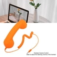 thumbnail image 3 of Retro Cell Phone Handset, 3.5mm Sound Plug Wired Telephone Handset Receiver, Adjustable Volume Radiation Proof for Phones Computers, Fun Unique Handset, 3 of 7
