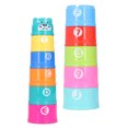 thumbnail image 2 of Ecomeon 11pcs Stacking Cups Toy Set Bright Color Nesting Cup Toy Child Educational Toy For Bath,Stacking Cups Toy Set,Toddler Stacking Cups Toy, 2 of 8