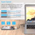 thumbnail image 4 of MesaSe USB3.0 Transparent High-speed Mobile Hard Disk Box 2.5-inch Serial SATA Hard Disk Box, 4 of 7