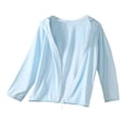 thumbnail image 1 of Hiiyo Girls Lightweight Sun Shirt Breathable Sun Protection Long Sleeve Top, Sizes 2-16, 1 of 3
