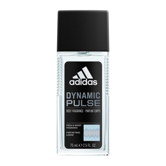 adidas Dynamic Pulse Natural Spray for Men, Aromatic fragrance, Top notes: Grapefruit, Lemon, Notes of Apple, Vegan Formula, 75ml