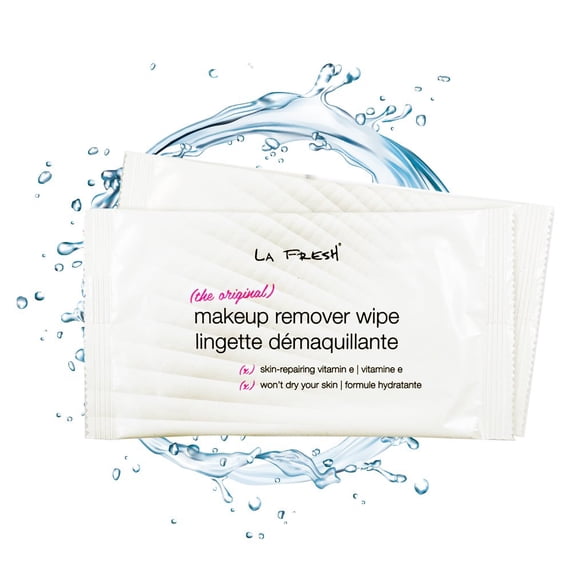 La Fresh Makeup Remover Cleansing Face Wipes Case of 600ct Facial Towelettes with Vitamin E for Waterproof Makeup