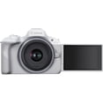 thumbnail image 3 of Canon EOS R50 Appareil Photo Sans Miroir avec Objectif 18-45 mm (Blanc) - 5812C012, 3 of 6