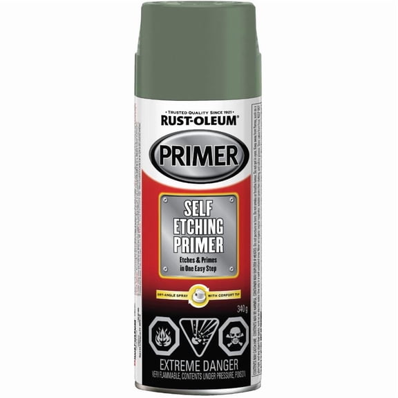 Apprêt auto-autogravant Rust-Oleum, Vert, 340 g