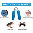 thumbnail image 4 of Hand Grip Strengthener, Finger Gripper, Hand Grippers - Soft Foam Hand Exerciser for Quickly Increasing Wrist Forearm and Finger Strength,2 Pack, 4 of 5