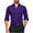 Purple, variant on Timegard Men’s Dress Shirts Long Sleeve Loose Fitting Stretch Work Shirts Tops Business Casual Button down Shirt,White,L