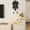 Noir, variante sur VVQ Horloge Murale Oiseau Usé en Plastique, Horloge à Carillon Horaire avec Feuilles Sculptées 3D Oiseaux Lierre, Horloge de Déco Maison Style Bavarois Vintage pour Salon Chambre Cuisine, 11.6x9.4x5in