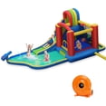 thumbnail image 1 of Costway Inflatable Kid Bounce House Slide Climbing Splash Pool Jumping Castle, 1 of 9