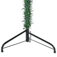 thumbnail image 5 of vidaXL Slim Artificial Half Christmas Tree with Stand Green 180 cm, 5 of 5