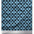 thumbnail image 1 of Soimoi Rayon Crepe Fabric Geometric Abstract Print Fabric by Yard 46 Inch Wide, 1 of 3