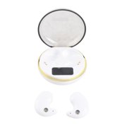 Sleep Headphones with Digital Display Charging Case for Side Sleepers, Bluetooths Earbuds Built in Battery, Wirelessly Earphones for Sleep Work Workout