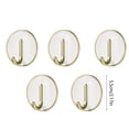 thumbnail image 3 of Deals of The Day Clearance! No Punch Green Dormitory Hooks, Wall-Mounted Jewelry Hangers, Bathroom Clothes Hooks, Multi-Purpose Storage Racks for Bathroom and Kitchen, 3 of 6