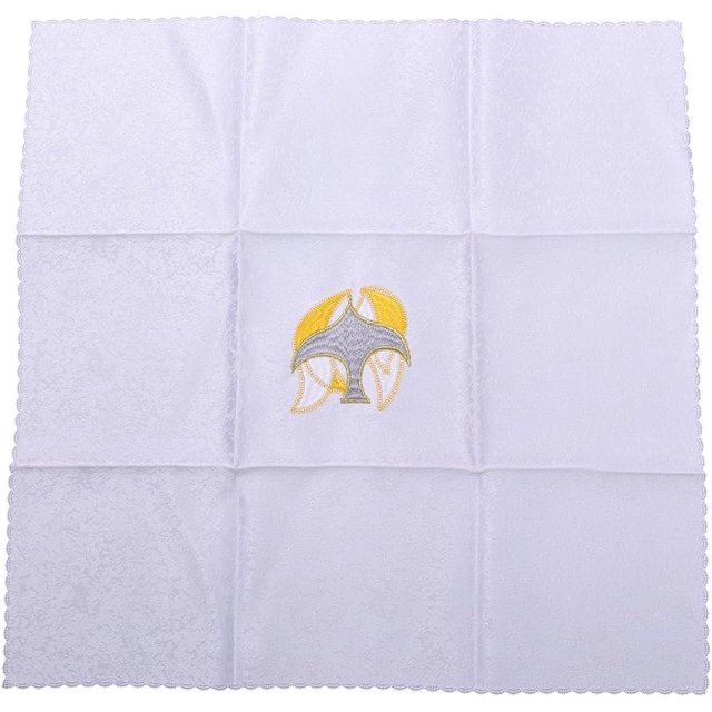 BLESSUME Calice Carré pour Autel d'Église, Caporal, Tissu d'Autel (K)