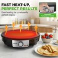 thumbnail image 3 of NUTRICHEF PCRM12 ELECTRIC CREPE AND GRIDDLE MAKER, 3 of 8