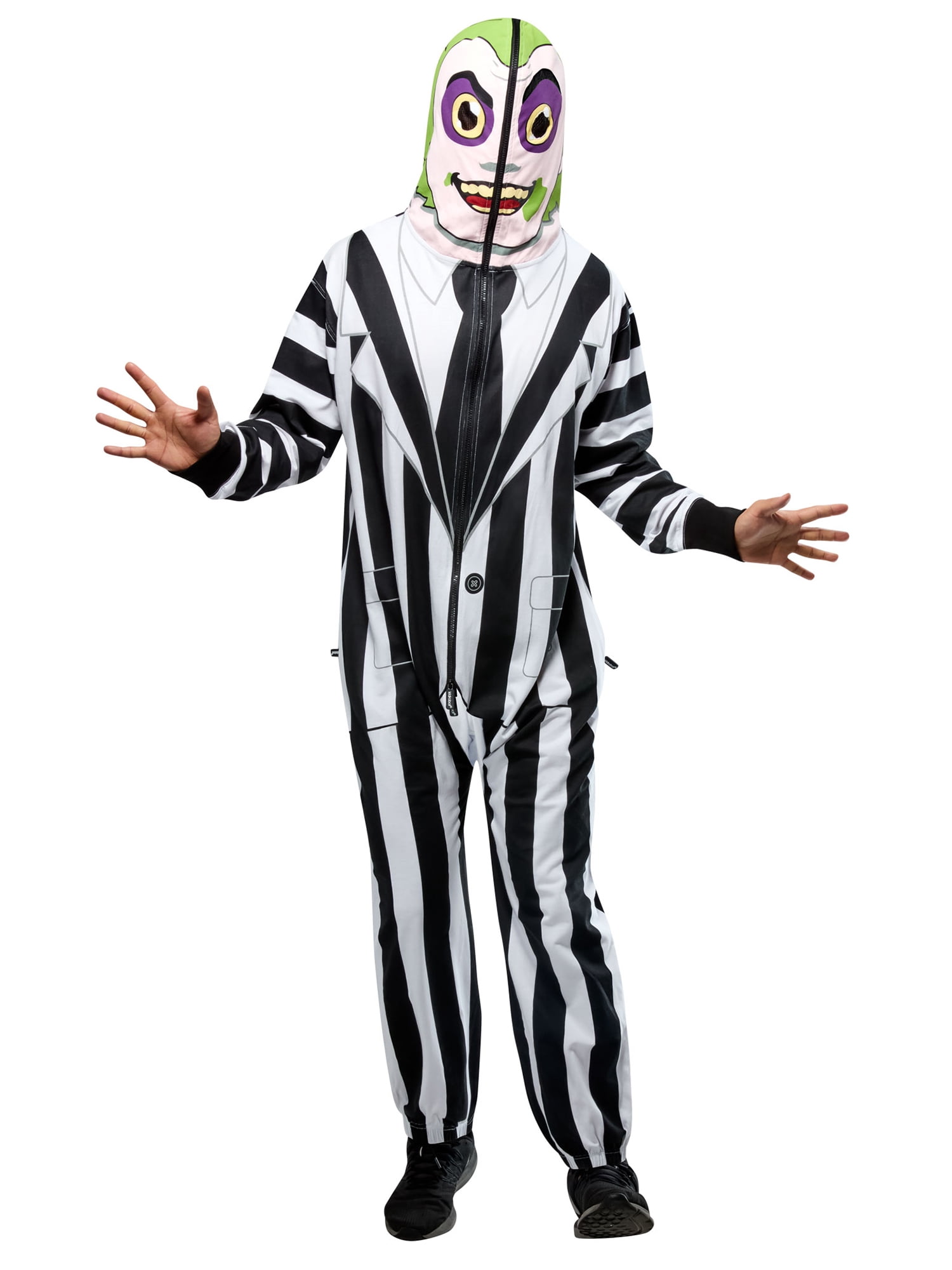 Costume Zipsters Masked-Up Beetlejuice pour Adultes par Rubies, pour Hommes