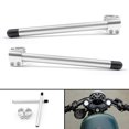 thumbnail image 1 of Guidons à Clip Universels pour Moto pour YAMAHA YZF R6 KAWASAKI ZX11 43 mm SIL, 1 of 1