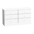thumbnail image 1 of Prepac Astrid White 6-Drawer Dresser, 1 of 9